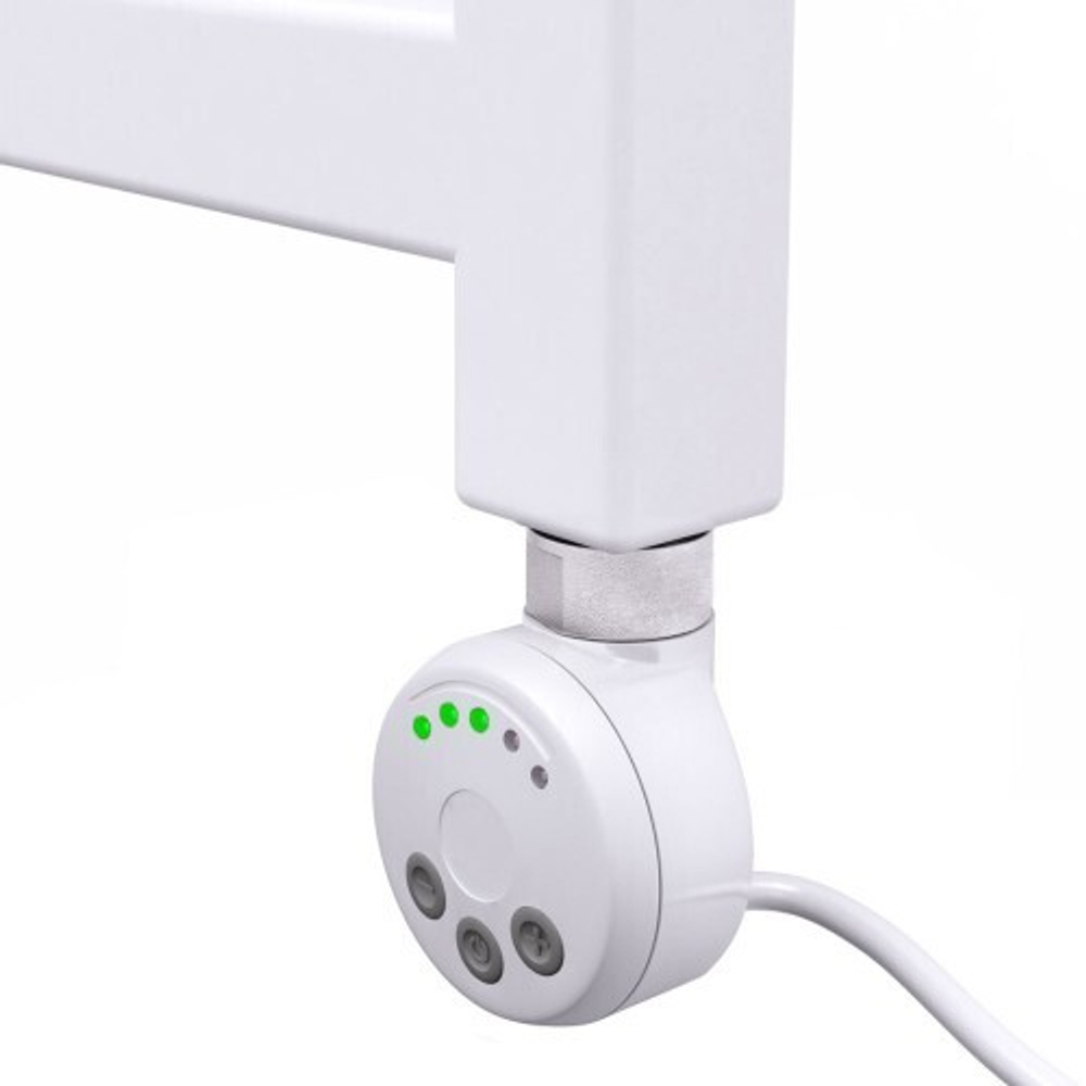 Полотенцесушитель электрический Lemark Melange - LM49607EW (П7 500x600), левый/правый, белый