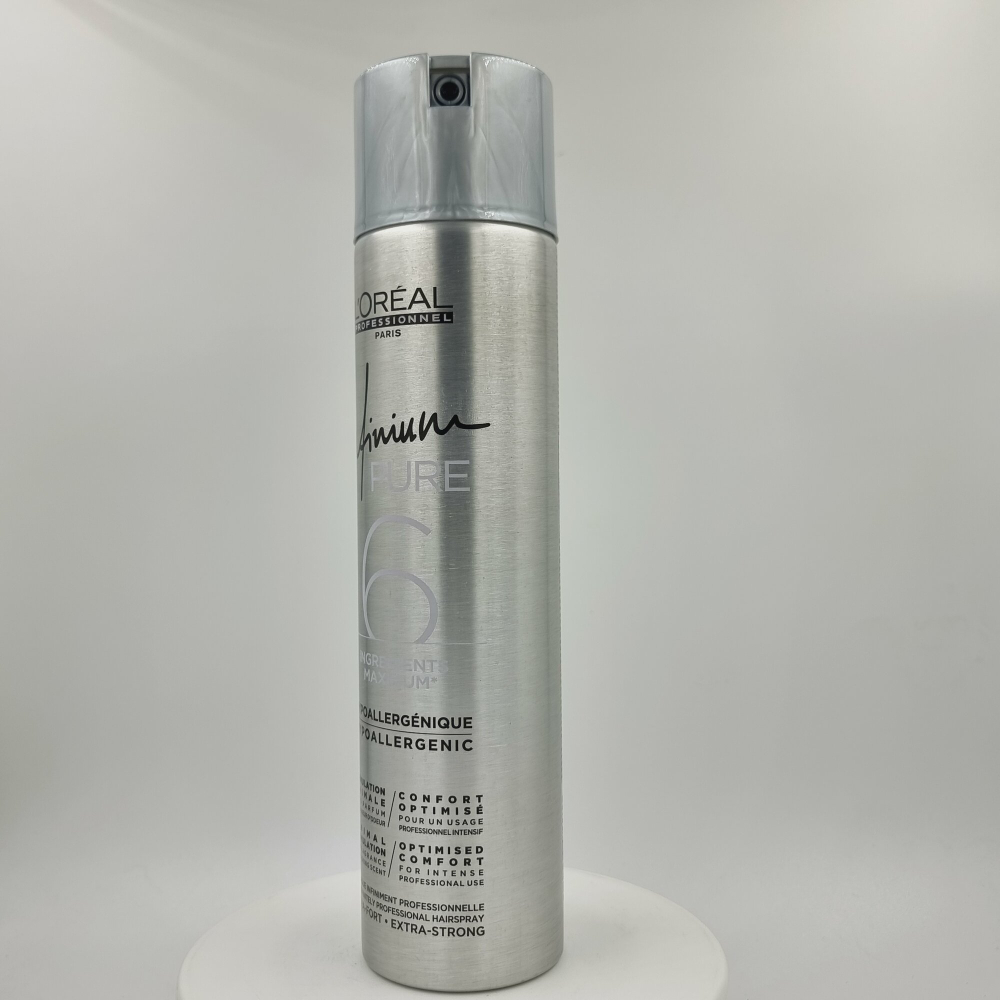 Лак L'Oreal Professionnel Infinium Pure Extra Strong экстрасильной фиксации, без запаха, 300 мл