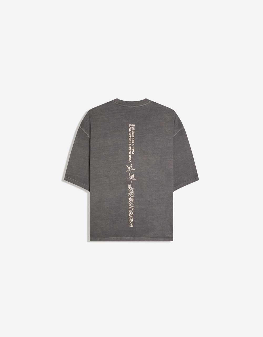 Мужская футболка boxy fit с принтом, арт. 1916/732 - BERSHKA