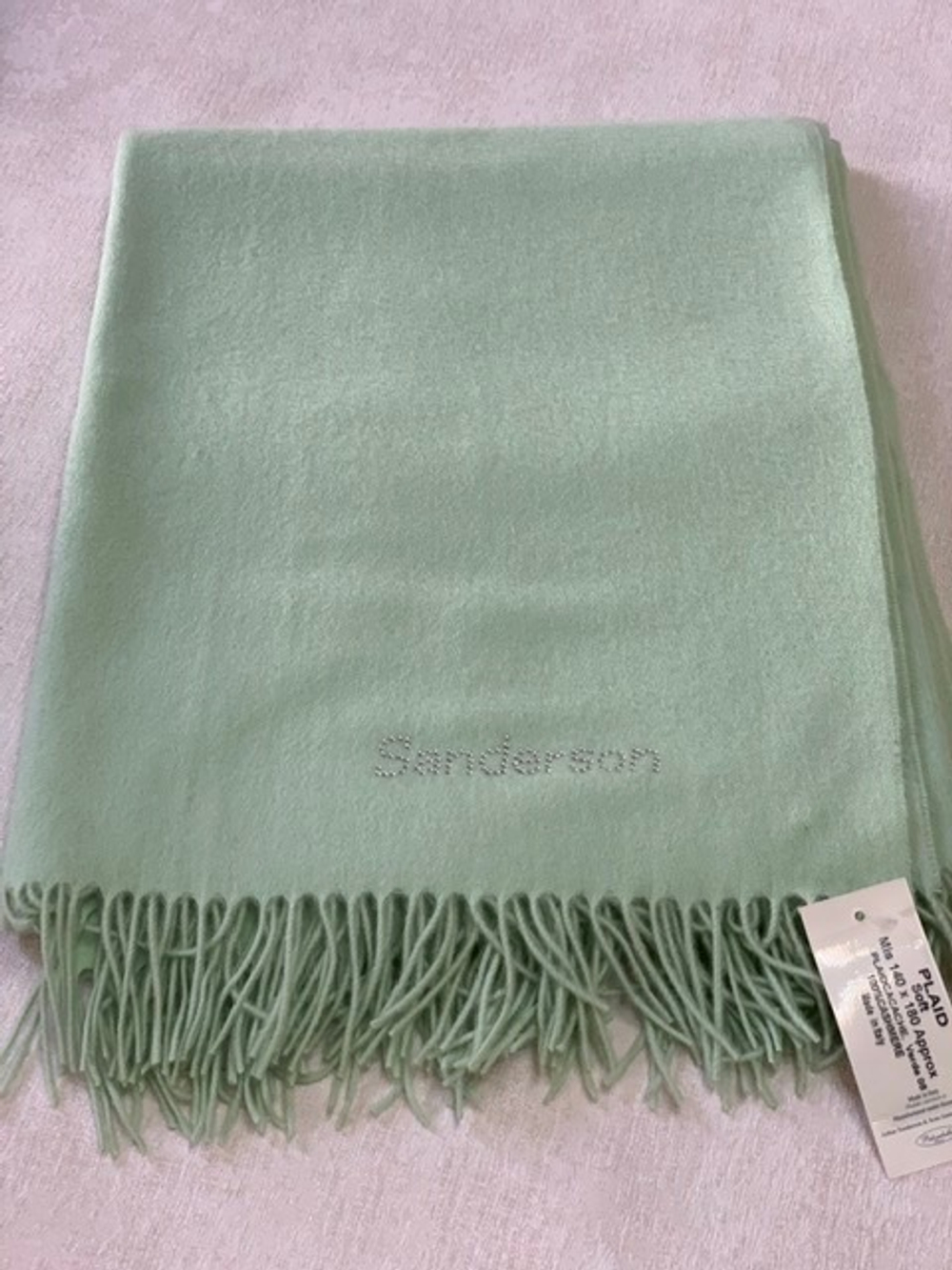 Плед 140х180 Palombella Sanderson Soft оранжевый
