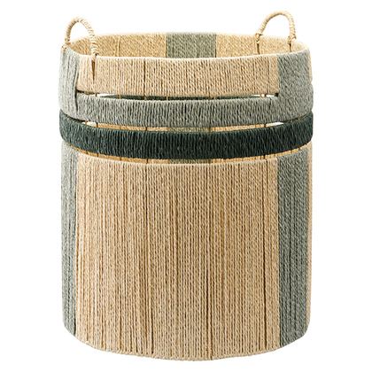 Корзина плетеная Tkano Bongo Sage Ethnic tk24-st_ba0007
