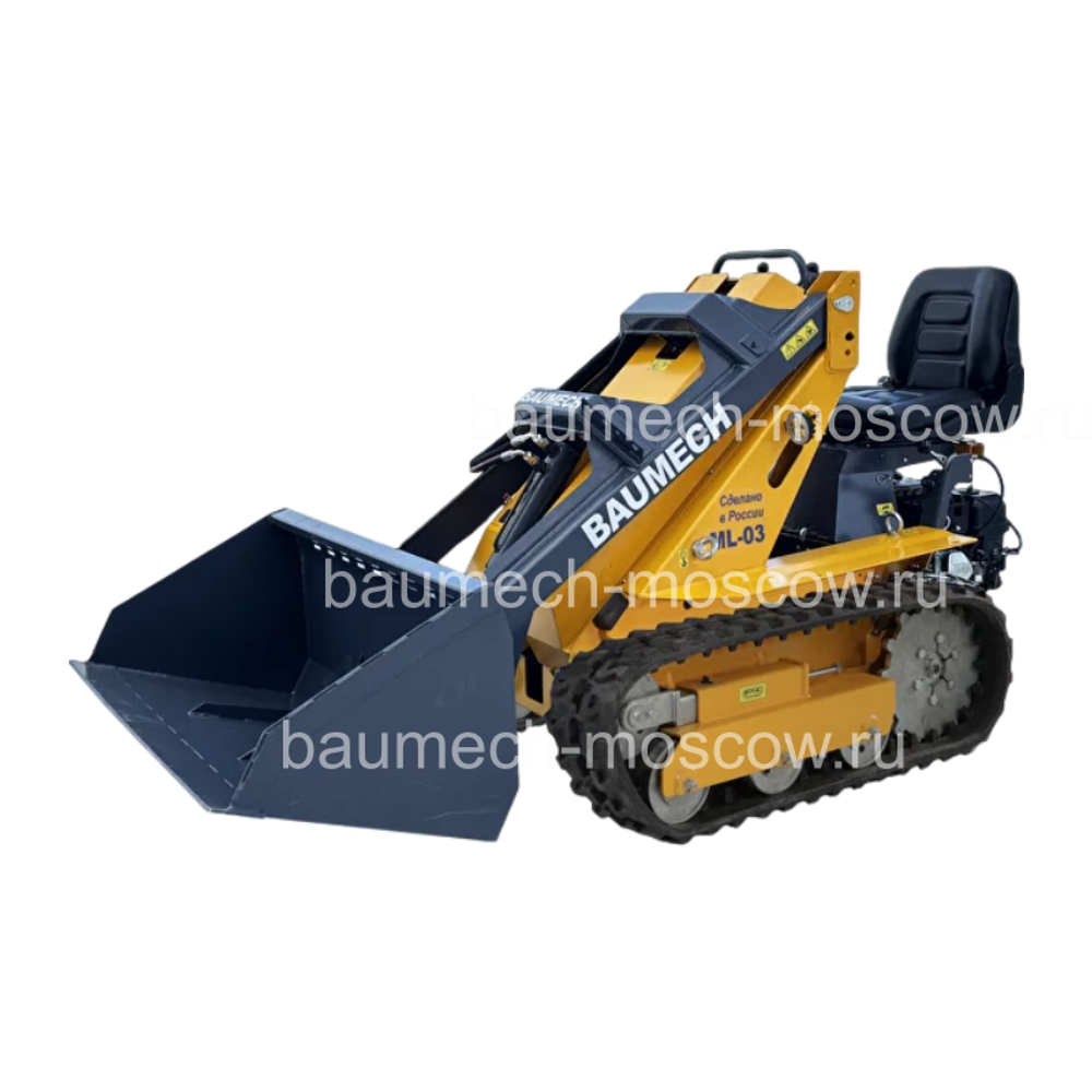 Baumech ML-03 Lite с двигателем Zongshen GB460E + ковш универсальный 110 см Baumech ML-03 Lite с двигателем Zongshen GB460E + ковш универсальный 110 см