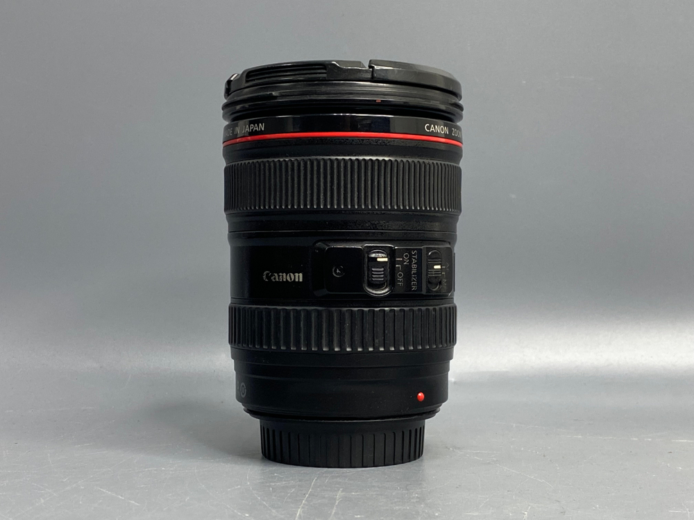 Canon EF 24-105 mm f/4 L IS USM микроцарапины на передней линзе