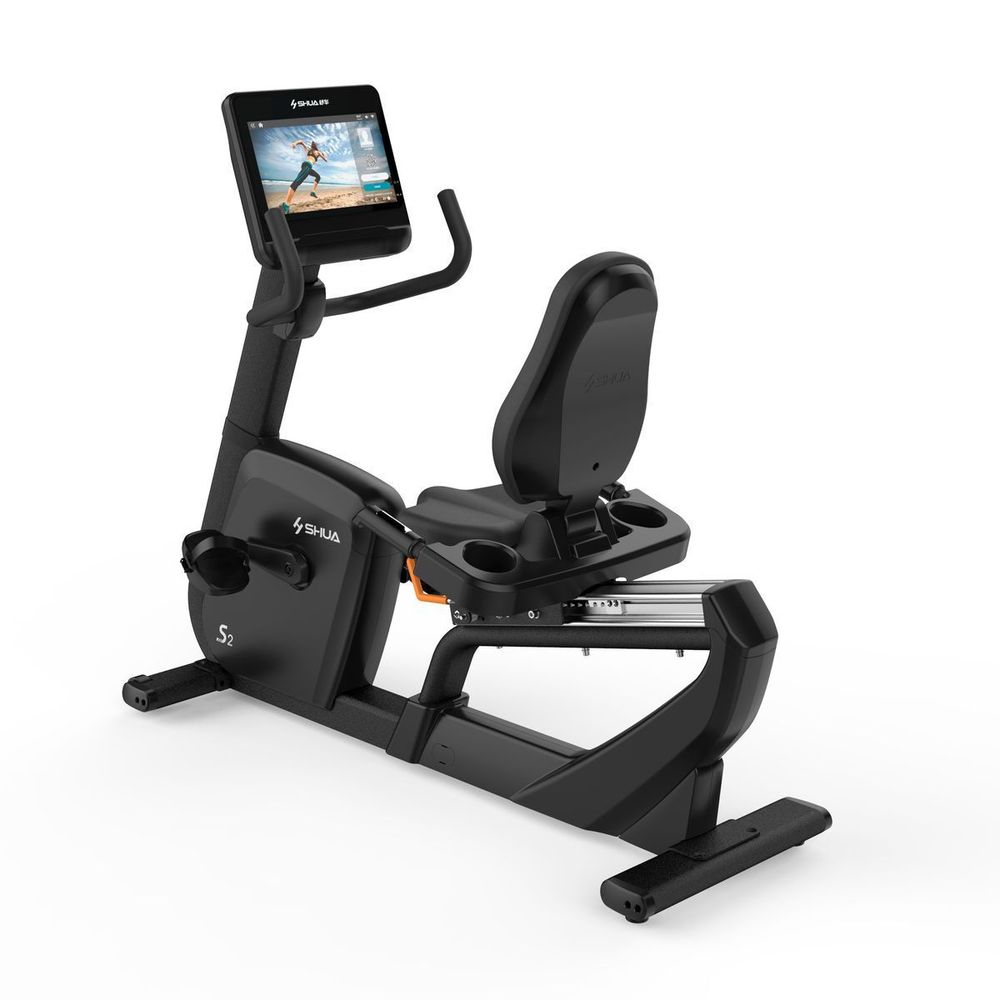 SH-B9100RT Велотренажер горизонтальный (Android-дисплей, 15,6") SHUA