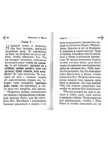 Святое Евангелие с выделенными словами Спасителя, карманный формат (Богослов)