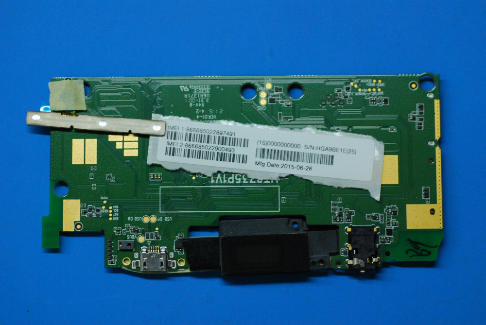 Материнская плата для планшета Lenovo A8-50 LTE+VOICE 16G EMMC (5B28C02775), оригинал