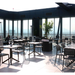 Стул пластиковый Nardi Costa Bistrot, антрацит