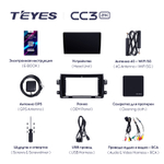 Teyes CC3 2K 9"для Suzuki SX4 2006-2014