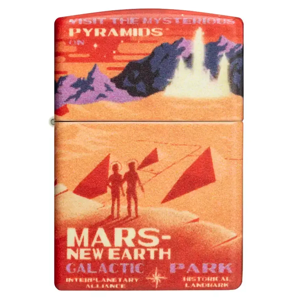 Зажигалка Zippo 49634 Mars Design, Matte