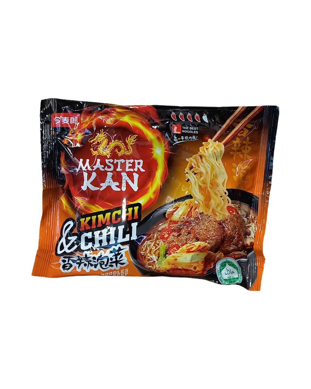 Лапша бп Мастер Кан Chilli kimchi пакет 95г