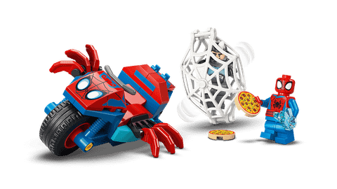 Конструктор LEGO Marvel 11206 Spidey on his Motorcycle vs. Rhino
