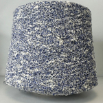 Magnifiber - Millefili; 56% хлопок, 32% вискоза, 3% п/л, 9% п/а; 310м/100гр; col. 129278, цвет: сине-молочное Букле