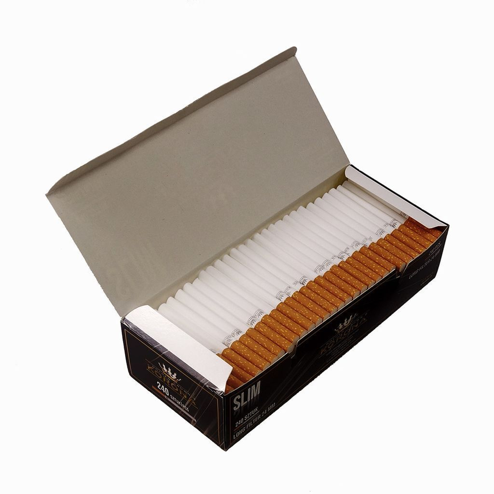 Гильзы для сигарет "Korona" Slim Long 24mm 240шт
