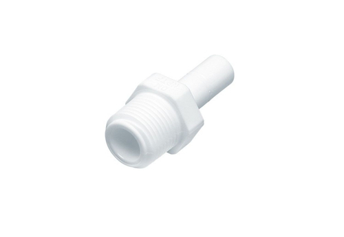 Фитинг прямой 1/2"-1/2"(стержень-резьба) Корея BSP (ASAB0707)