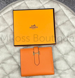 Женский компактный кошелек Hermes Bearn