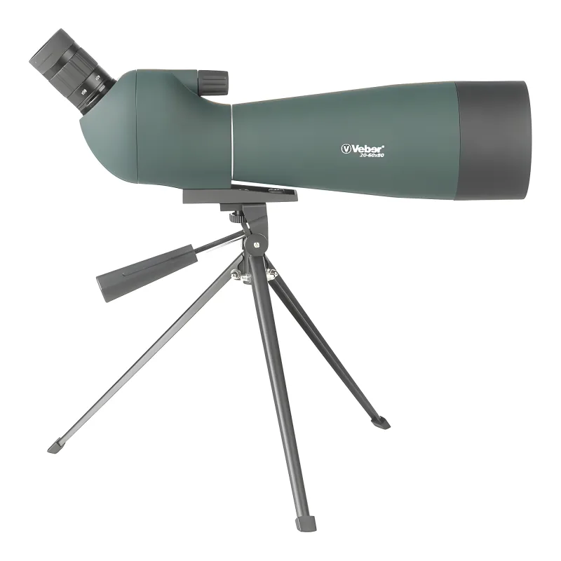 Зрительная труба Veber 20-60x80 в профиль на треноге