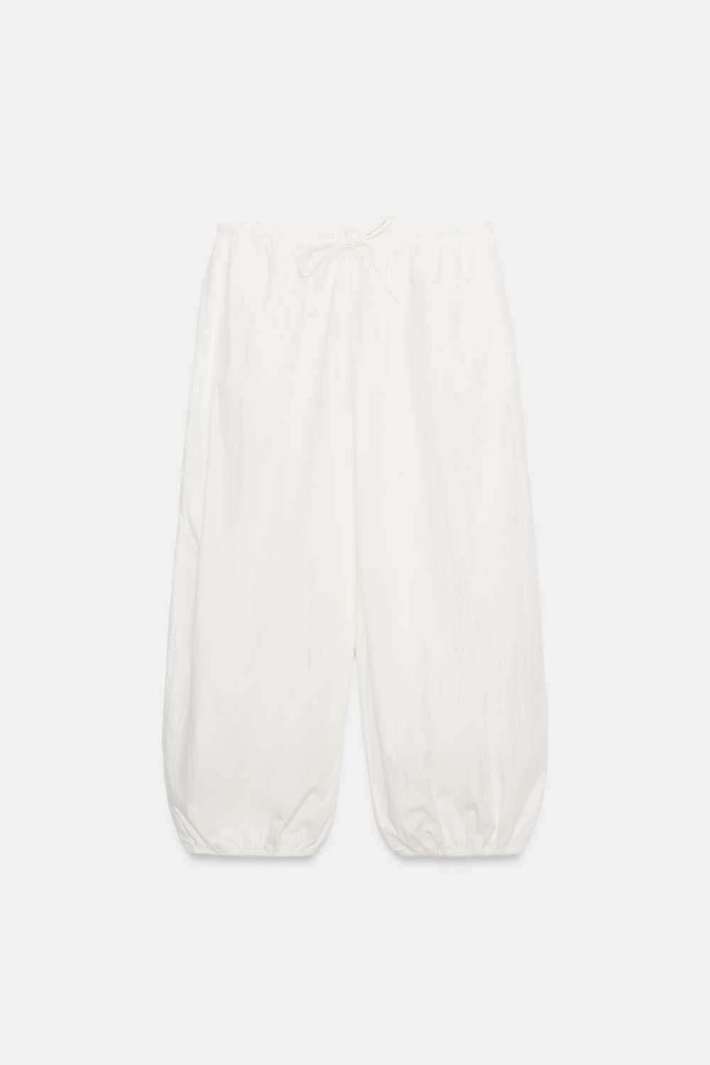 БРЮКИ ИЗ ЭЛАСТИЧНОЙ ТЕХНИЧЕСКОЙ ТКАНИ — ZARA