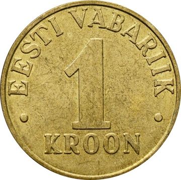 1 крона 2001 Эстония