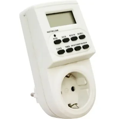 Розетка с таймером недельная электронная (мощность 3500W/16A)