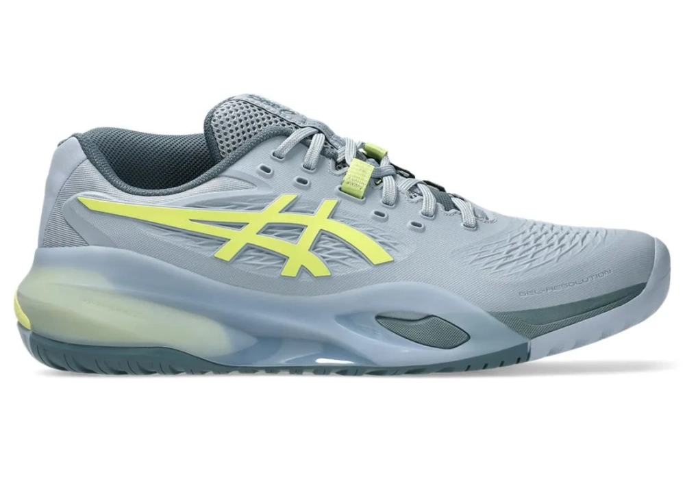 Теннисные кроссовки Asics Gel-Resolution X - grey blue/pistachio