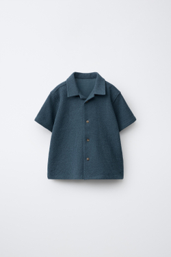 ZARA РУБАШКА, ГЛУБОКИЙ СИНИЙ