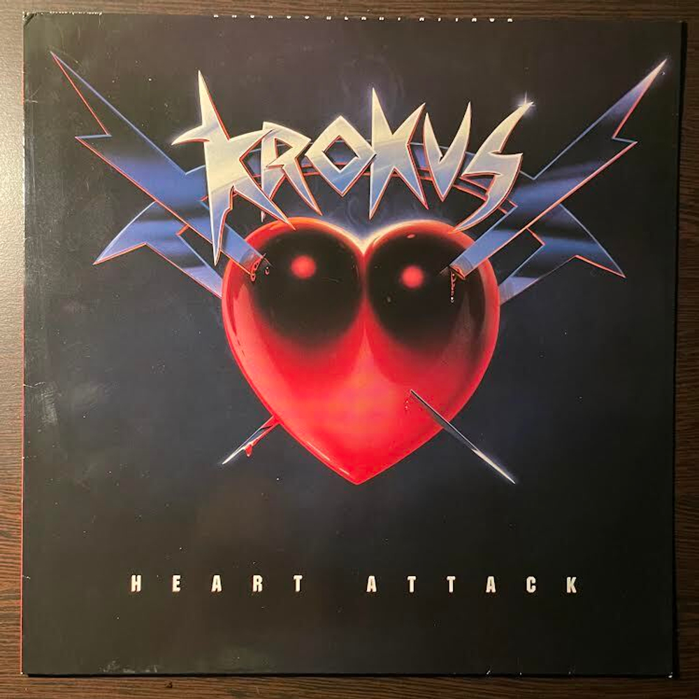 Krokus ‎– Heart Attack (Германия 1988г.)