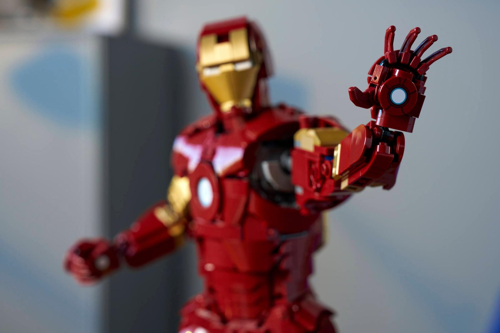 Конструктор Лего Марвел Железный Человек Mark 3 76344 | LEGO Marvel Iron Man MK3 коллекционная модель 1297 деталей 18+
