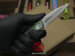 Нож KERSHAW Leek 1660 Green - зеленая рукоять