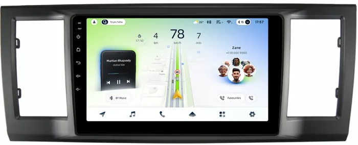 Магнитола для Volkswagen T6 Caravelle, Multivan, Transporter 2015-2019 - Teyes CC4L монитор 9" IPS, Android 14, Быстрая, Snapdragon 662, CarPlay, 4G SIM-слот