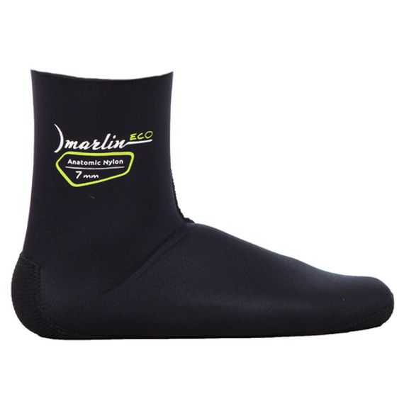 Носки Marlin Anatomic Nylon Eco 7 мм Черные