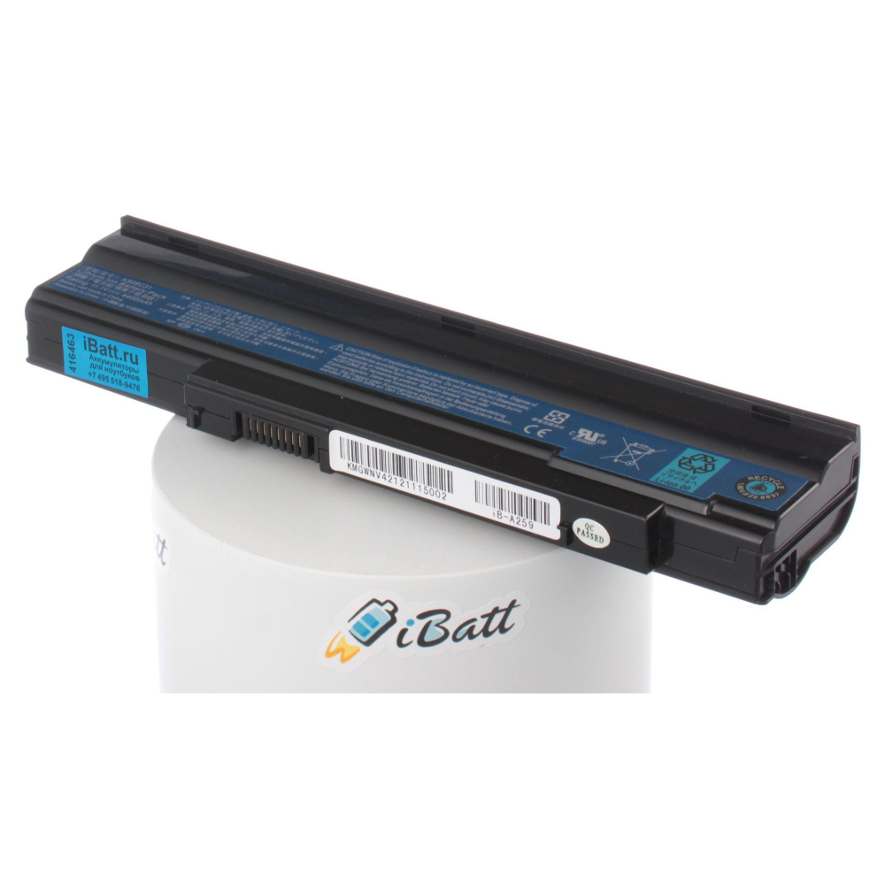 Аккумулятор iBatt 4400mAh, для Extensa 5635ZG-442G165235-902G165635G-652G165235-901G16 E728-452G32Mnkk 5635Z-432G165635Z-442G25MN