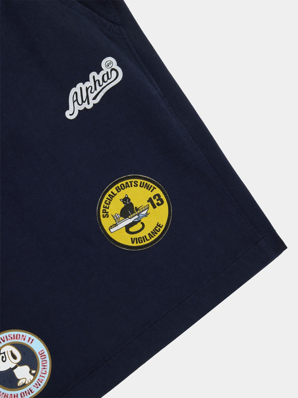 Шорты мужские ALPHA INDUSTRIES PATCHED JERSEY SHORT