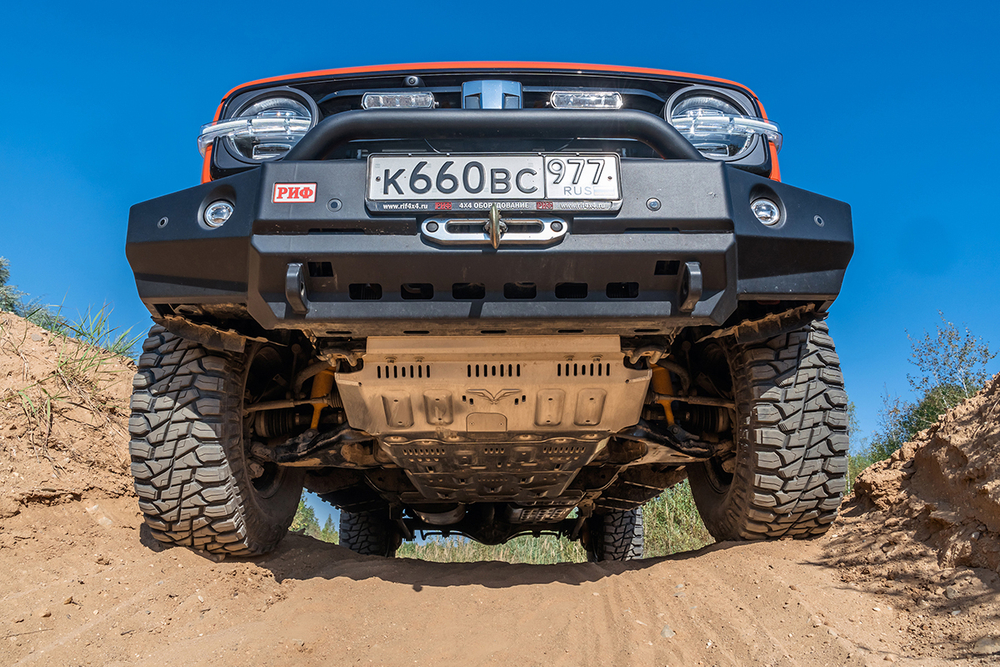 Защита радиатора, картера, РК, КПП для TANK 300 City Edition, алюминиевая, 8 мм Falcon