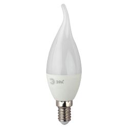 Лампа светодиодная ЭРА RED LINE LED BXS-10W-827-E14 R 10Вт свеча на ветру теплый белый свет Е14 | Лампы cветодиодные Свеча (B/C)