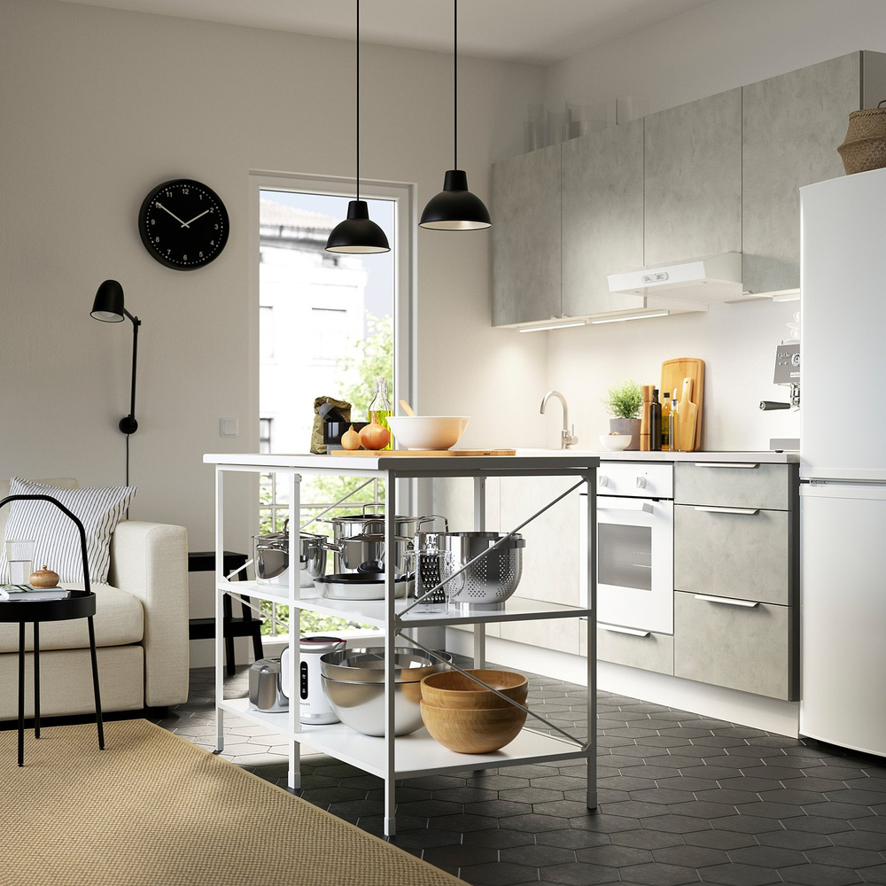 IKEA SKYDRAG  (ИКЕА СКИДРАГ)  -  Светодиодная подсветка столешницы/шкафа с датчиком - с регулировкой яркости белый 60 см