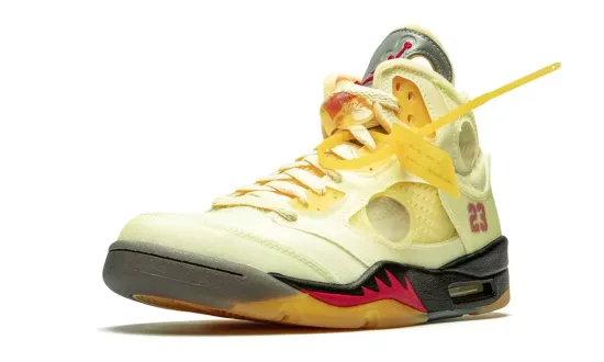Кроссовки Nike Air Jordan 5 SP "Off-White - Sail"