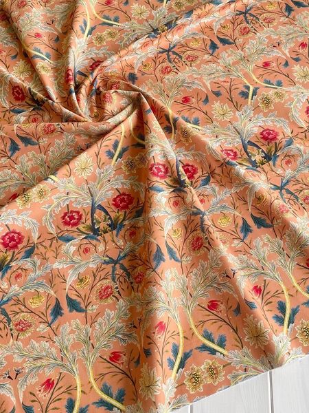 ПОЭМА В СТИЛЕ У. МОРРИСА, 100% хлопок Handmade Fabrics, отрез 85 см 7