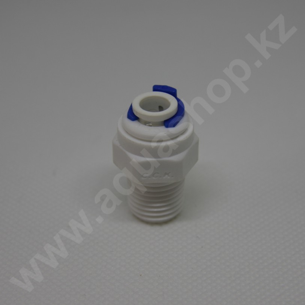 Фитинг QT-19A прямой 1/4"(f) x 1/4"(НР) (4MC4) профиль