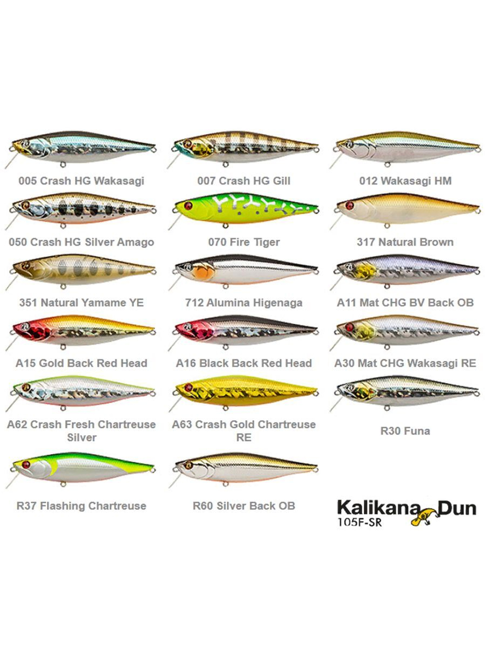 Воблер для рыбалки Pontoon21 Kalikana Dun 105F-SR, 105мм, 17.6 гр., 0.2-0.6 м., цвет 005