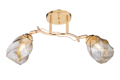 Люстра потолочная Rilon 06662/2 GOLD, 2×40 Вт, золотая