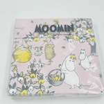 Салфетки бумажные Moomin, розового цвета 24х24 см, в упаковке 20 салфеток, (из Финляндии)