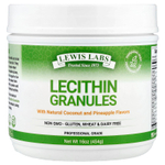 Lewis Labs, Lecithin Granules, Natural Coconut and Pineapple, 16 oz (454 g)