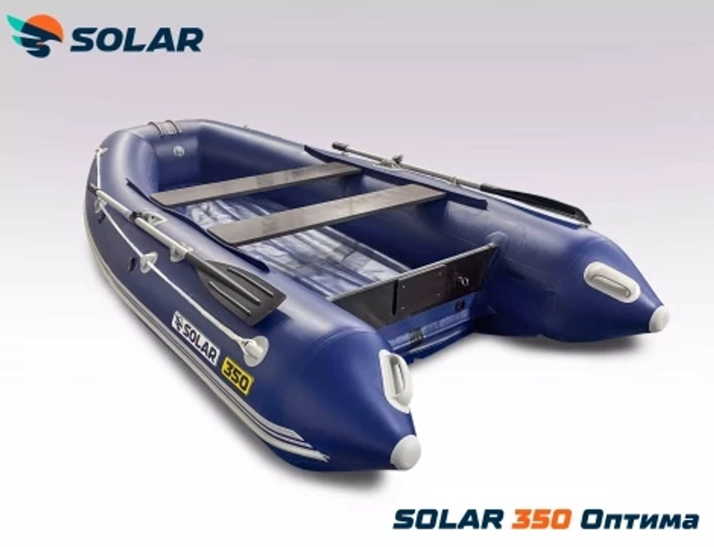 Лодка надувная моторная solar-350 к (оптима)