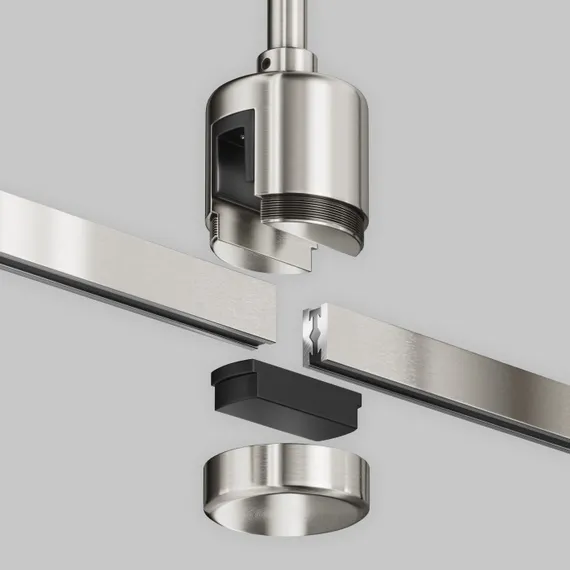 Крепление потолочное Accessories for tracks Flarity TRA156C-IPCL1-PT Maytoni