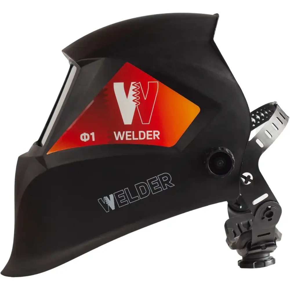 Маска сварочная WELDER PRO Ф1 СБ Хамелеон 90x35 мм, DIN 3/11, в пакете WDP-Ф1-СБ-П