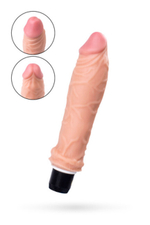 Реалистичный вибратор A-Toys, (16,5 см) (Цвет: телесный)
