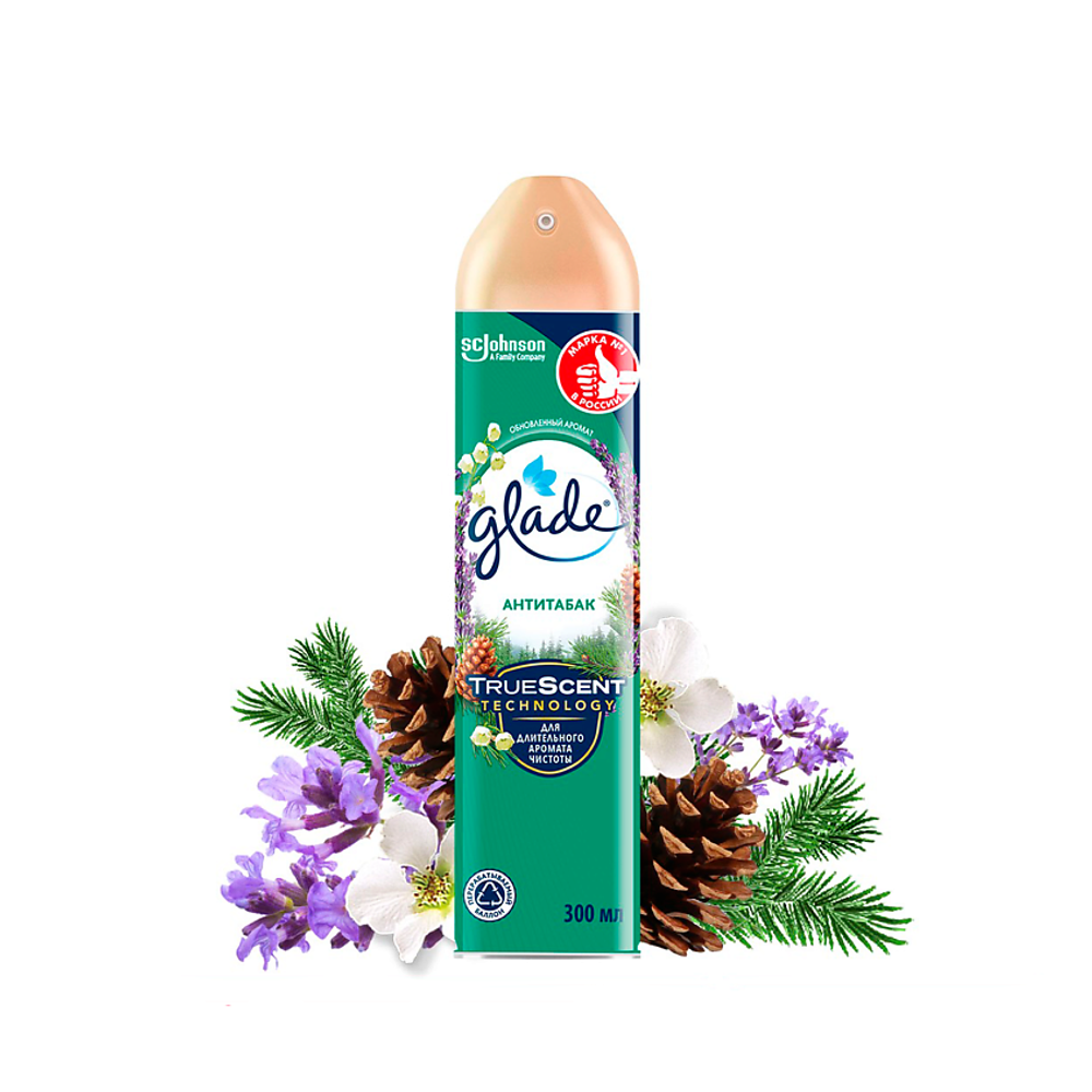 Glade освежитель воздуха Антитабак 300мл