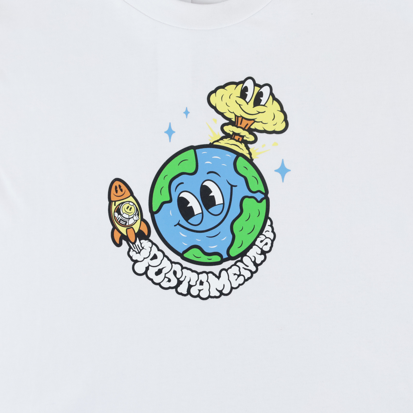 Футболка Postaments Planet (white) артикул: - купить в магазине Дайс
