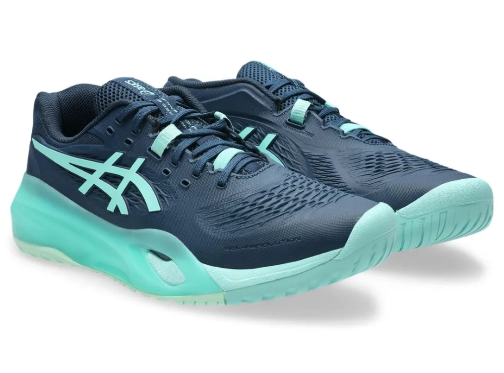 Теннисные кроссовки Asics Gel-Resolution X - night sky/illuminate mint