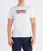Футболка CORP LOGO Tommy Jeans - белый(DM0DM15379)